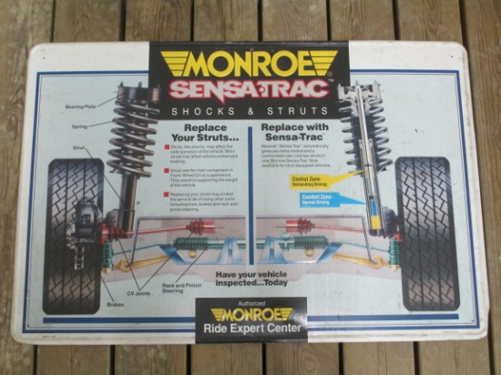 Monroe Sensa-Trac Sign