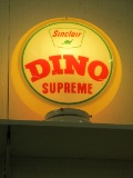 Sinclair Dino Supreme Gas Globe