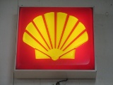 SHELL Oil Light Up Dealer Sign