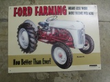 1998 Ford Farming Model N Reproduction Advertising Sign