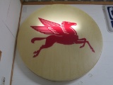 Mobil Oil Pegasus Dealer Sign