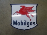 Mobilgas Porcelein Reproduction Advertising Sign