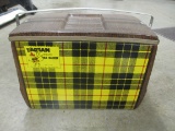 Tartan Insulated Ice Chest w/ Bagpiper Graphic