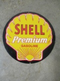 Shell Premium Gasoline Reproduction Advertising Tin Sign