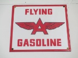 Flying A Gasoline Reproduction Porcelain Pump Plate