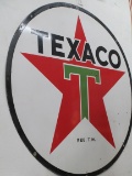 1947 Texaco Dealer Porcelain Sign