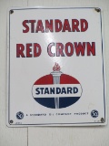 Standard Red Crown 1954 Pump Plate