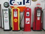 Wayne Model 80 Fire-Chief Gasoline Pump w/ Original Crown Topper