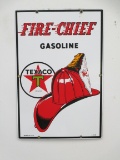 Fire-Chief Gasoline Reproduction Pump Plate