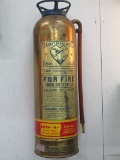 Elkhart Brass Mfg. Co. Brass Fire Extinguisher