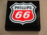 Phillips 66 Light Up Dealer Sign