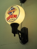 Skelly Supreme Original Gas Globe w/ Glass ring