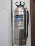 Fyr-Fyter Polished Aluminum Fire Extinguisher