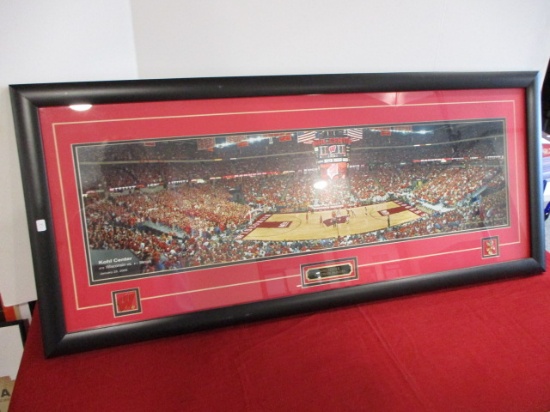 2005 Wisconsin Badgers Vs. Illinois at the Kohl Center Frame Portrait Display Piece