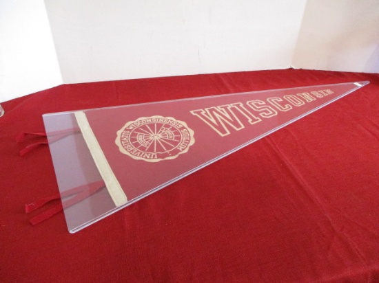 1940's University of Wisconsin Vintage Felt Pennant