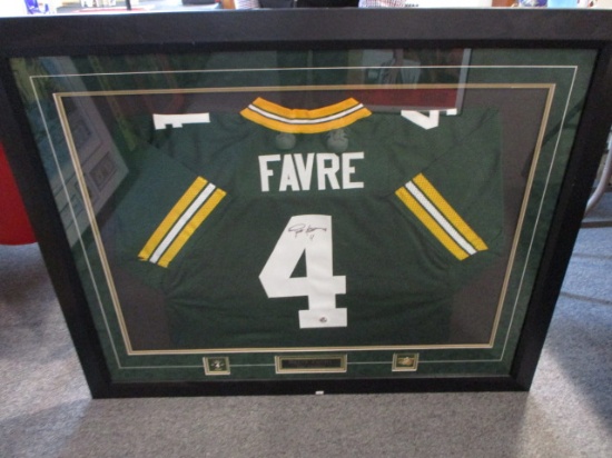Brett Favre "The Legend" Autographed Jersey w/ COA