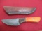 Hand Made Damascus Steel Knife w/ Sheath-9