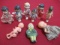 1920's Bisque Tiny Dolls-Lot of 9