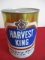 Harvest King Heavy Duty Motor Oil 1 Quart Can w/ Contents