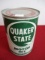 Quaker State Motor Oil 1 Quart Can w/ Contents
