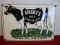 Hershey's Milk Chocolate Porcelain Enameled Advertising Sign