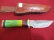 Hand Made Damascus Steel Knife w/ Sheath-7