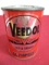 Veedol Oil & Greases 1/2 Quart Advertising Can w/ Contents