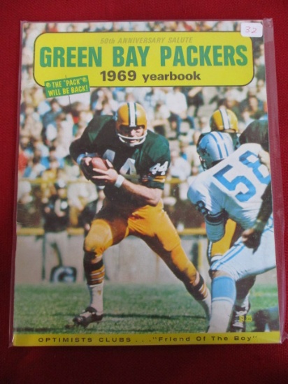 Green Bay Packers 1969 Yearbook-A