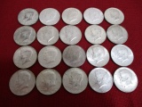 1964-1966 Kennedy Half Dollars-Lot of 20