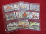 1950's Ship Cards-Lot of 12