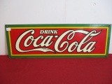 Coca-Cola Reproduction Porcelain Advertising Sign