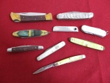 Folding Pocket Knives-Lot of 9