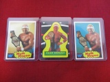1980's Hulk Hogan Trading cards-Lot of 3