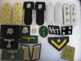 WWII Nazi Patches & Epaulettes