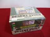 1991 Pro Set Sealed Desert Storm Educational Card Box