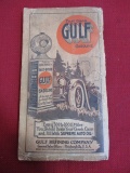 Gulf Refining Co. Advertising Road Map