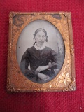 Early Tintype in Gold Foil