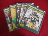 Green Bay Packers 1989-1993 Yearbooks-Lot of 5