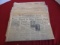 Wisconsin Sate Journal/Capitol Times WWII Newspapers