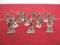 Hand Painted Revolutionary War Style Lead Soldiers