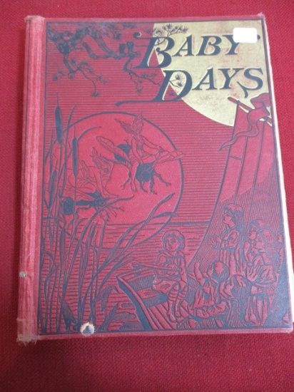 1903 Baby Days Hard Cover Book by The New York Century Company