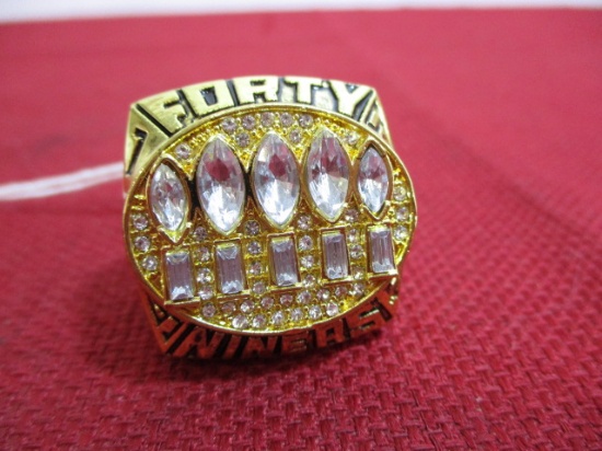1995 Replica Forty Niners Steve Young Championship Ring