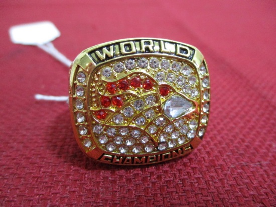 1993 Replica Denver Broncos Terrell Davis Championship Ring