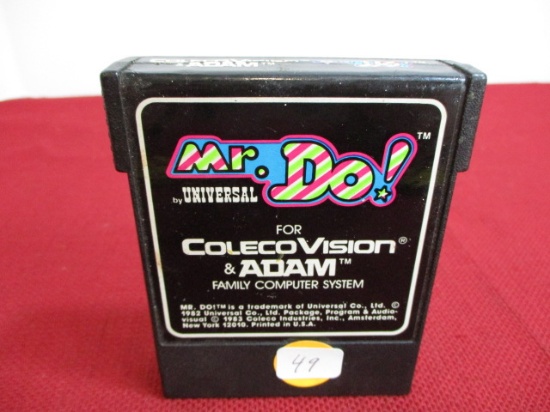 1982 ColecoVision & Adam Family Computer System Mr. Do by Universal Game