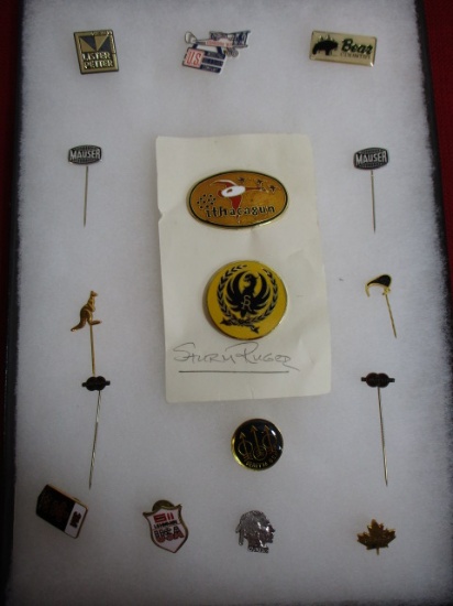 US Companies Advertising Pins-Lot of 16