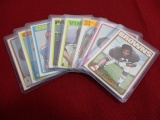 1972 Topps Football Trading Cards-Lot of 8