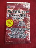 1996-1997 Fleer Basketball Cards in Sealed Unopened Pack