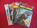 Tarzan 25 cent Mixed Comic Books-Lot of 4