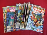 Marvel Master of Kung Fu #110-122 Comic Books