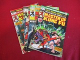 Marvel Master of Kung Fu Comic Books-Lot of 4